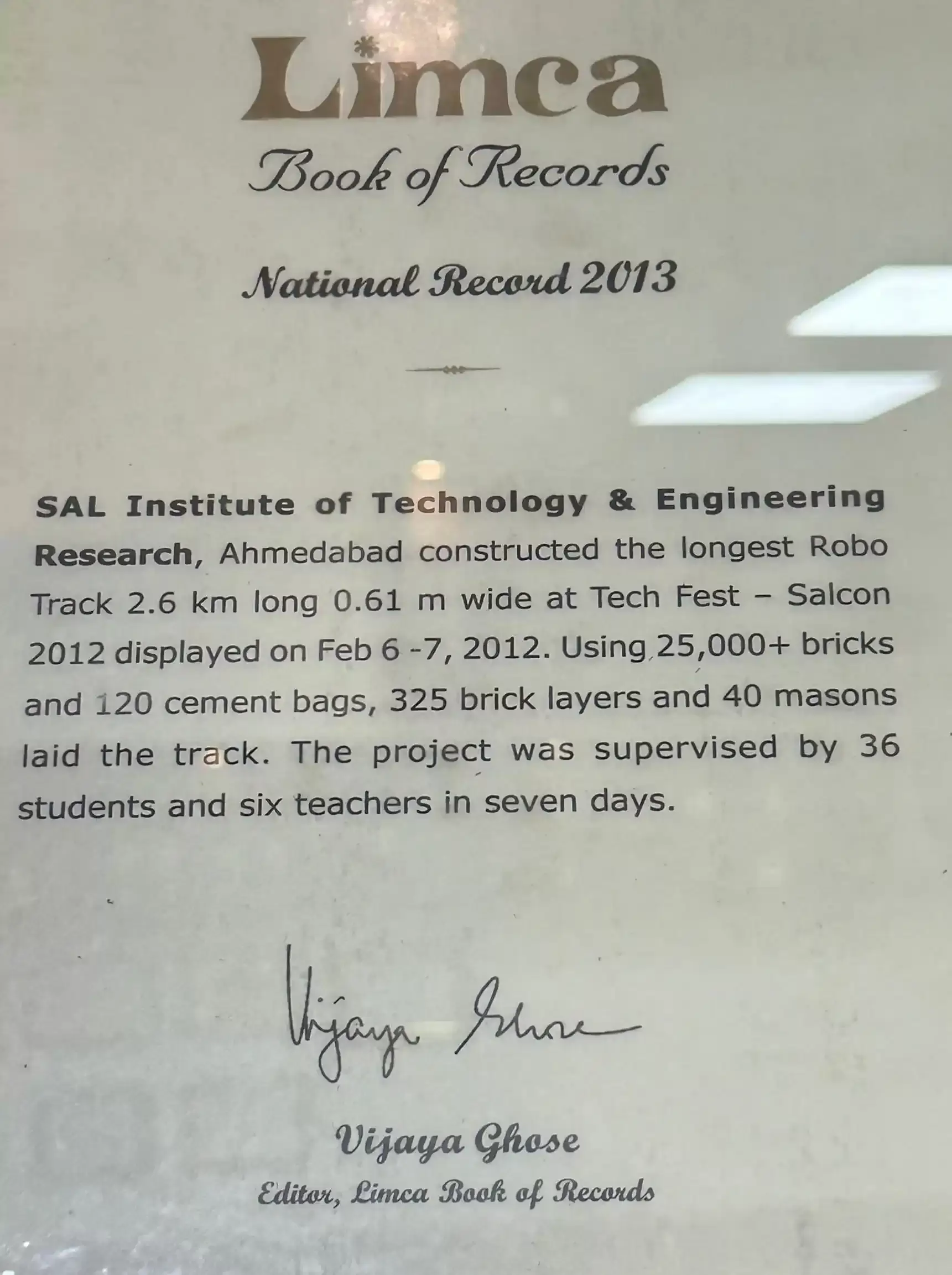 LIMCA BOOK OF WORLD RECORDS
